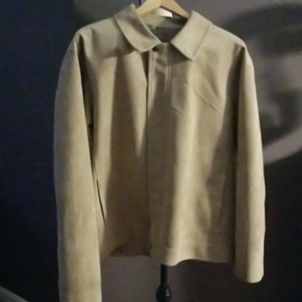 New Mens Suede Jacket